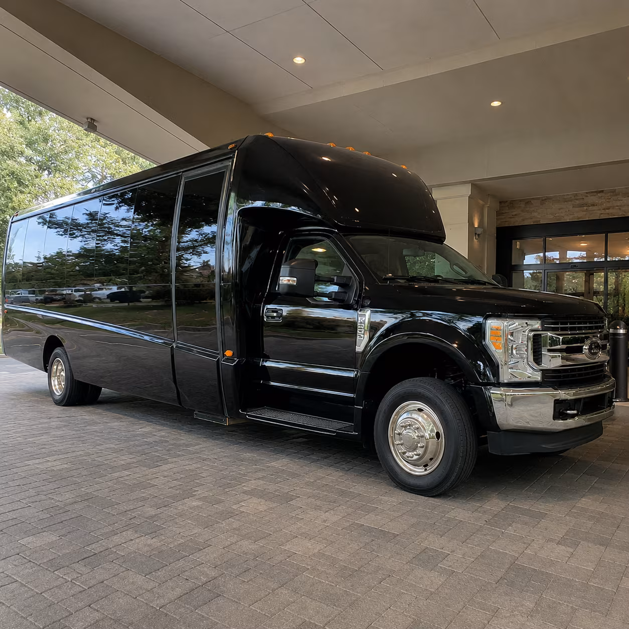 book a charter bus for large johnson city high school prom groups