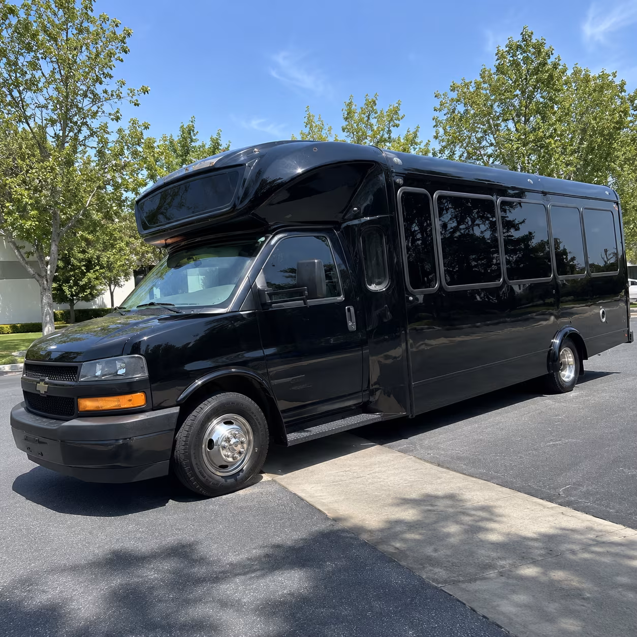 johnson city 15 passenger party bus