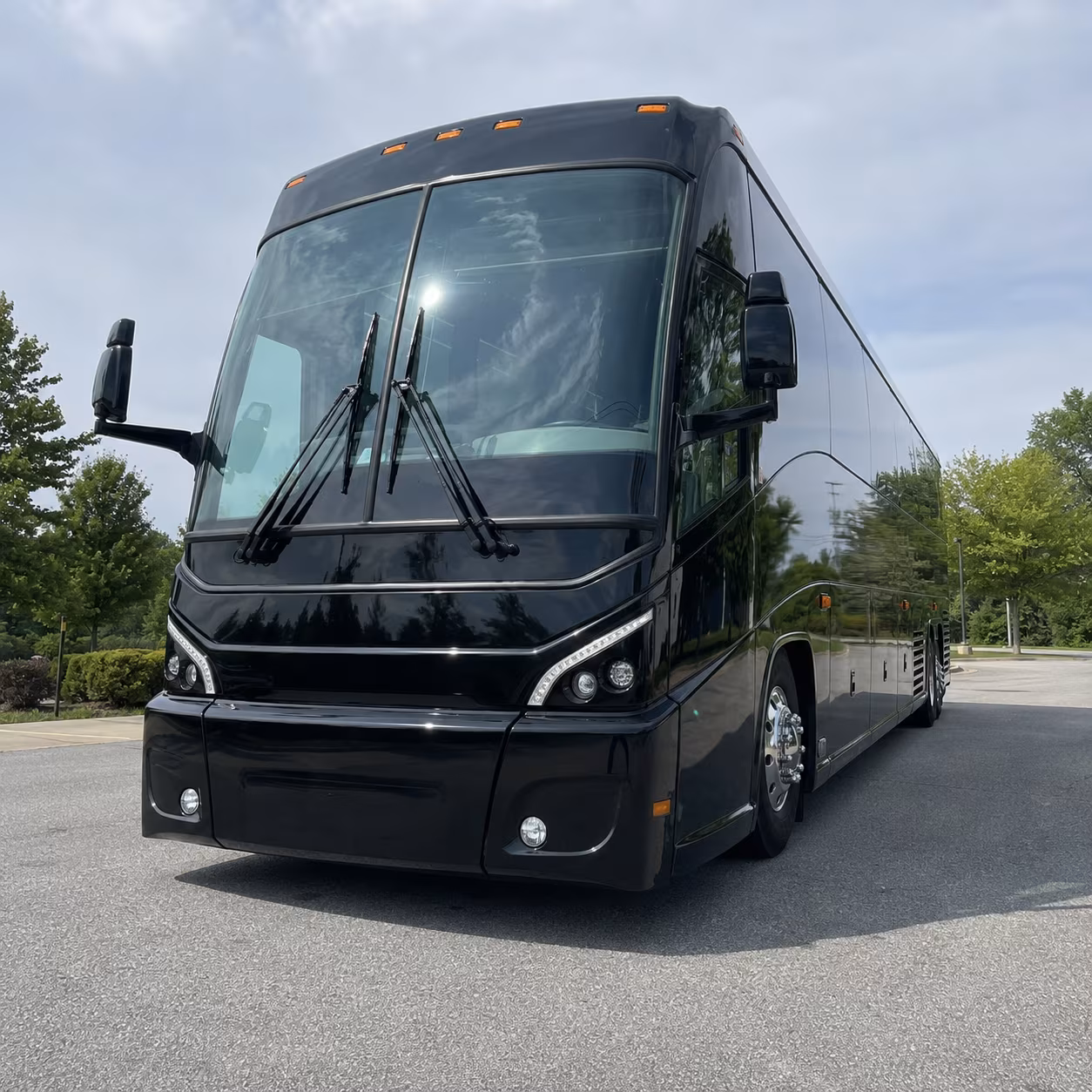 johnson city 56 passenger charter bus