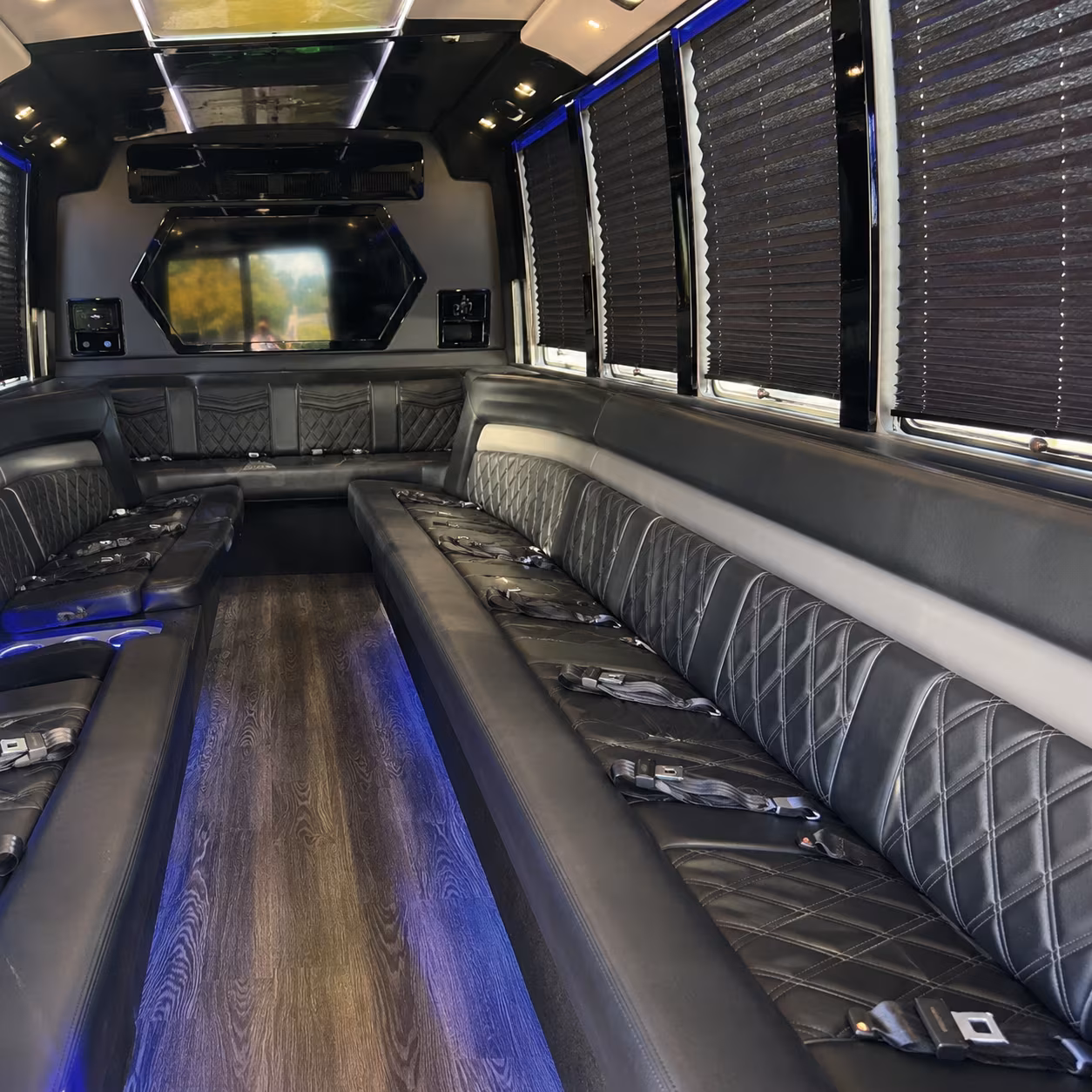 johnson city holiday party bus rental
