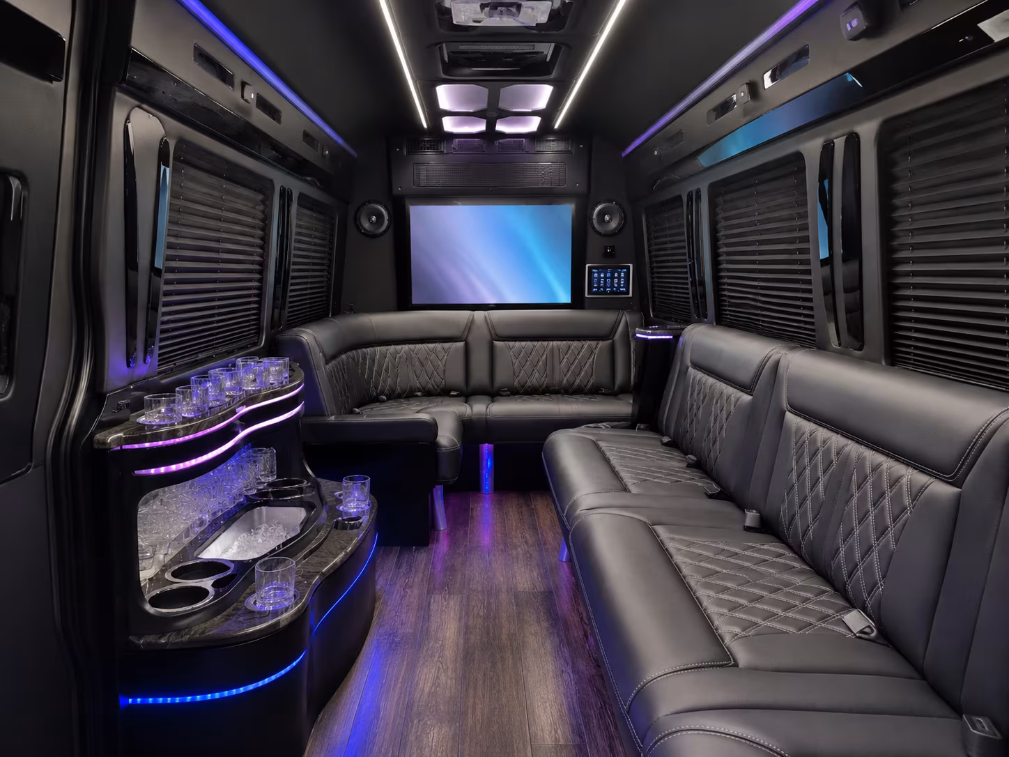johnson city long distance transportation onboard seating