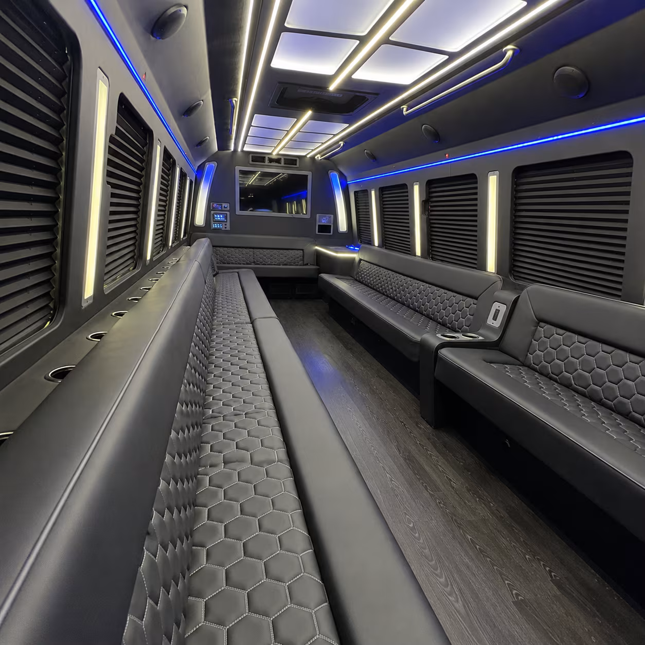 johnson city party bus inside
