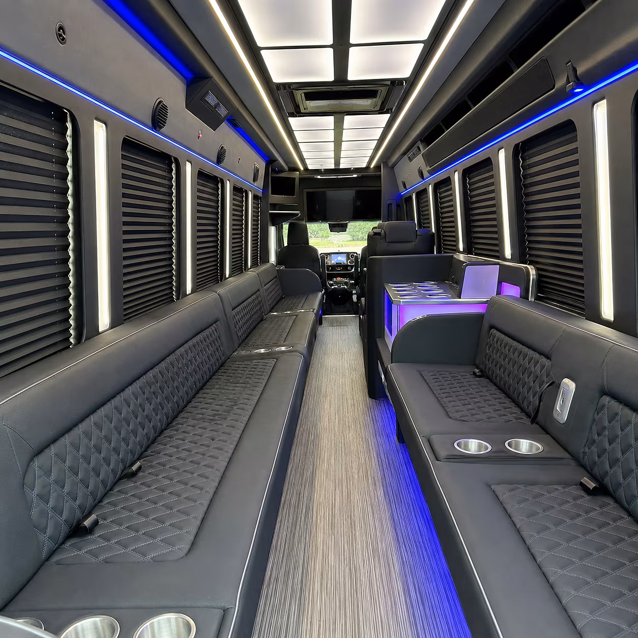 johnson city party bus interior