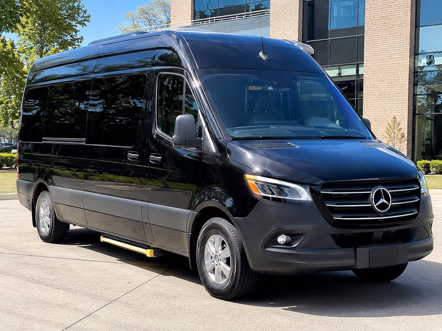 johnson city sprinter van with driver
