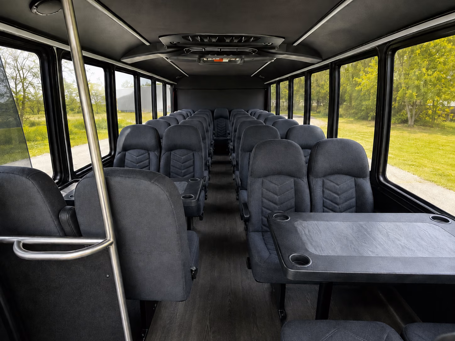 johnson city wedding transportation onboard seating