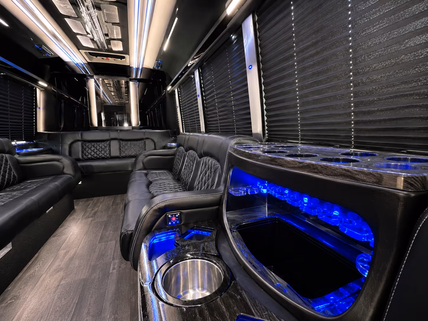 party buses to outdoor music events at winged deer park