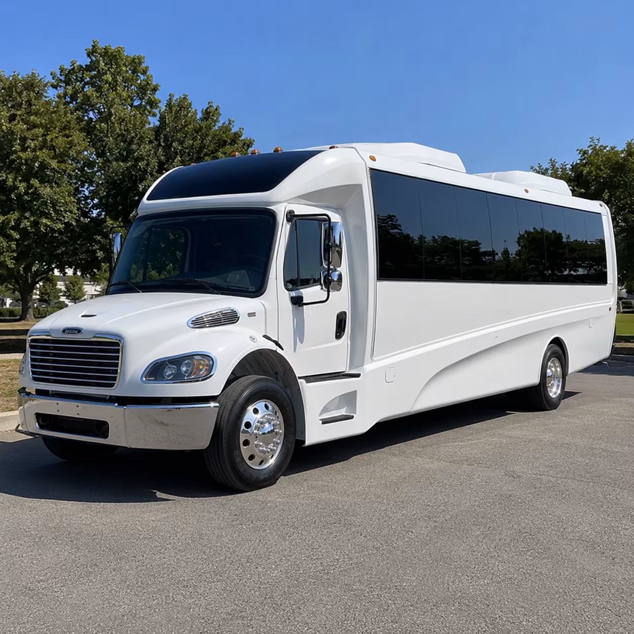 shuttle buses for weekly worship services in johnson city