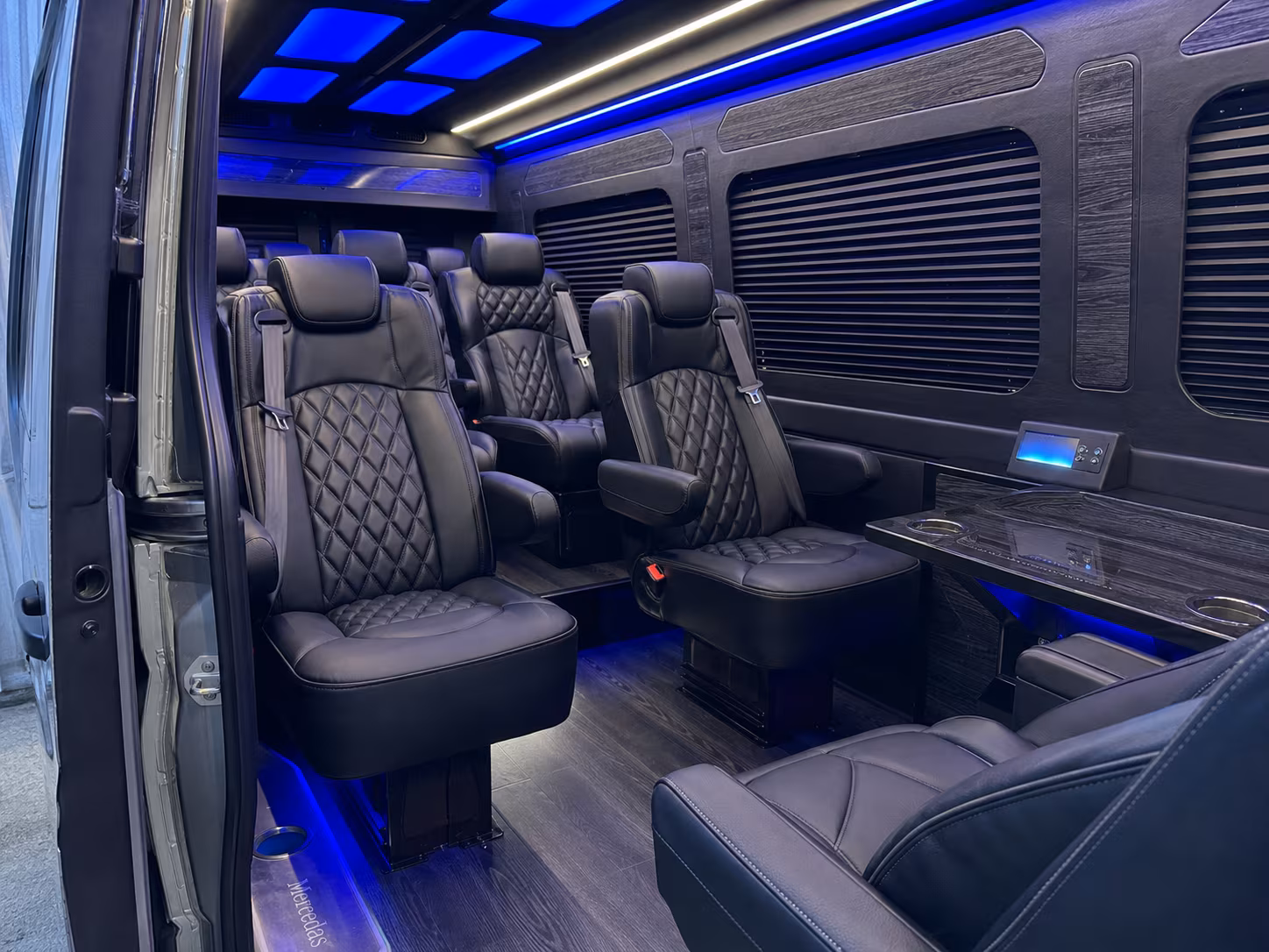 sprinter van transportation for groups and events across johnson city